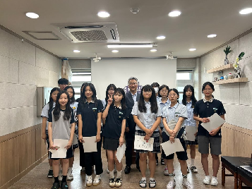 2025학년도 1학기 오늘의 감사 기록장 쓰기 대회 수상