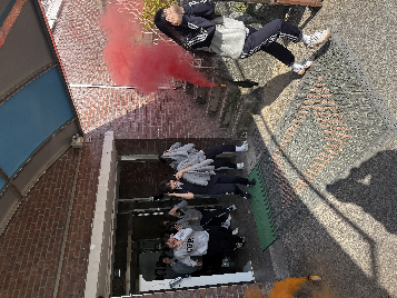 광주숭일중학교 2025년 화재 대비 민방위 훈련